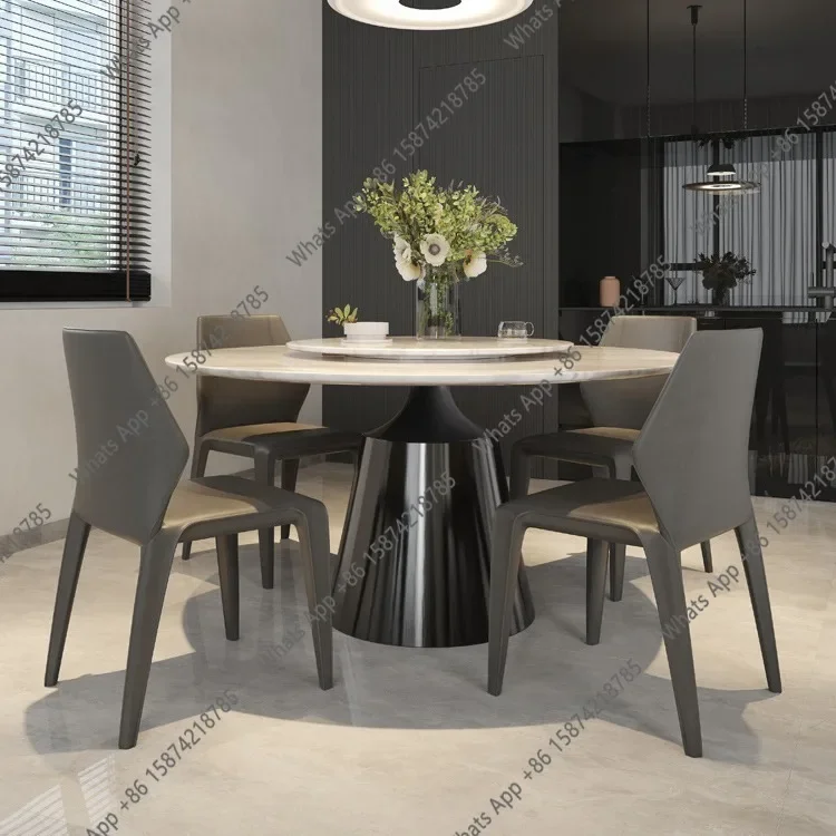 XX Natural Jazz White Marble Dining Table With Turntable Rotatable Villa High-end Light Luxury Modern Luxury Stone Round Dining
XX Natural Jazz White Marble Dining Table With Turntable Rotatable Villa High-end Light Luxury Modern Luxury Stone Round Dining