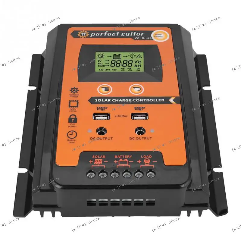 New PWM Solar Controller 12v24v30a 50a 70a Solar Cell Charge and Discharge Controller
New PWM Solar Controller 12v24v30a 50a 70a Solar Cell Charge and Discharge Controller
