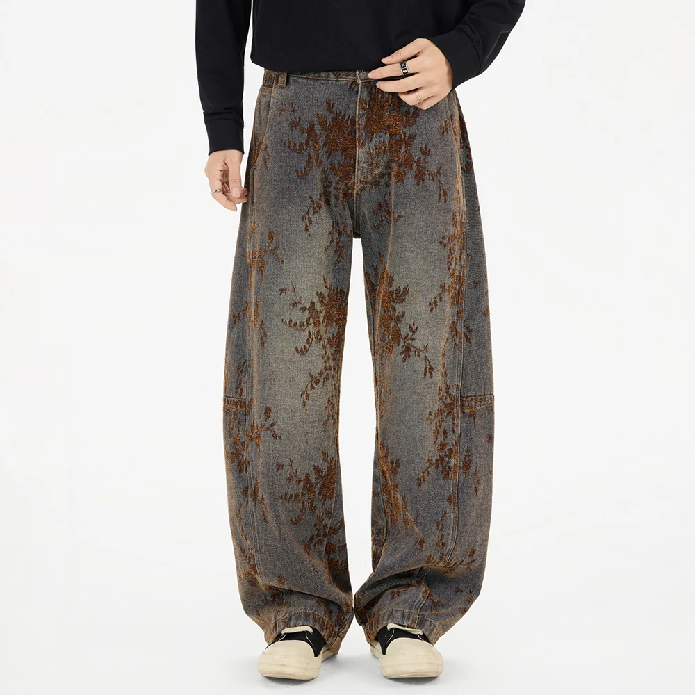 Плюшевые жаккардовые джинсовые брюки с вышивкой, джинсы для мужчин и женщин, уличная одежда, модные свободные повседневные мешковатые джинсы-карго в стиле хип-хоп, брюки
Плюшевые жаккардовые джинсовые брюки с вышивкой, джинсы для мужчин и женщин, уличная одежда, модные свободные повседневные мешковатые джинсы-карго в стиле хип-хоп, брюки