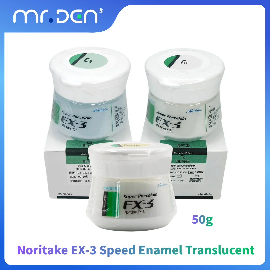Стоматологическая керамика Noritake EX-3 Speed Enamel Translucent для реставраций, металлокерамическая, профессиональный материал для зуботехнических лабораторий
Стоматологическая керамика Noritake EX-3 Speed Enamel Translucent для реставраций, металлокерамическая, профессиональный материал для зуботехнических лабораторий