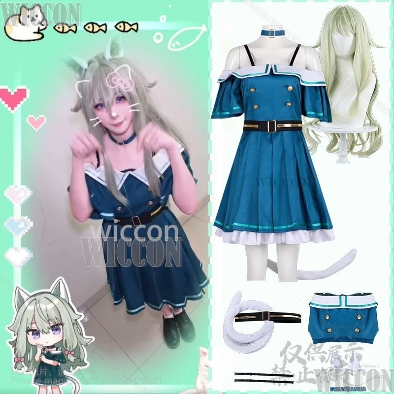 Игровой проект Sekai Косплей Kusanagi Nene Furry Neko Earring Tail Uniform Kawaii Lolita Jirai Kei Girl ComicCon Outfit Customized
Игровой проект Sekai Косплей Kusanagi Nene Furry Neko Earring Tail Uniform Kawaii Lolita Jirai Kei Girl ComicCon Outfit Customized