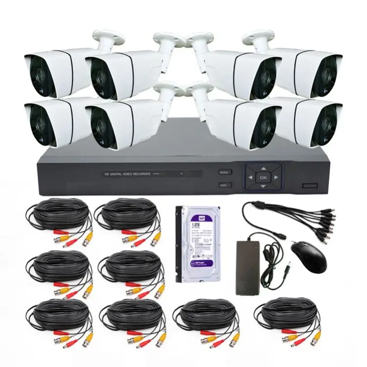 Professional Surveillance Camera 8ch DVR System Kit, 8 Channel 5MP DVR KIT HD TVI Security Camera System
Professional Surveillance Camera 8ch DVR System Kit, 8 Channel 5MP DVR KIT HD TVI Security Camera System