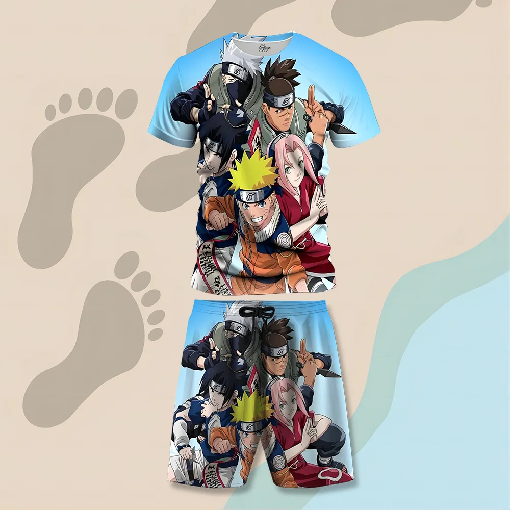 Летний комплект: футболка и шорты серии Hokage, стильный, свободный, дышащий, повседневный, модный, новый костюм с 3D-печатью 2026 года
Летний комплект: футболка и шорты серии Hokage, стильный, свободный, дышащий, повседневный, модный, новый костюм с 3D-печатью 2026 года