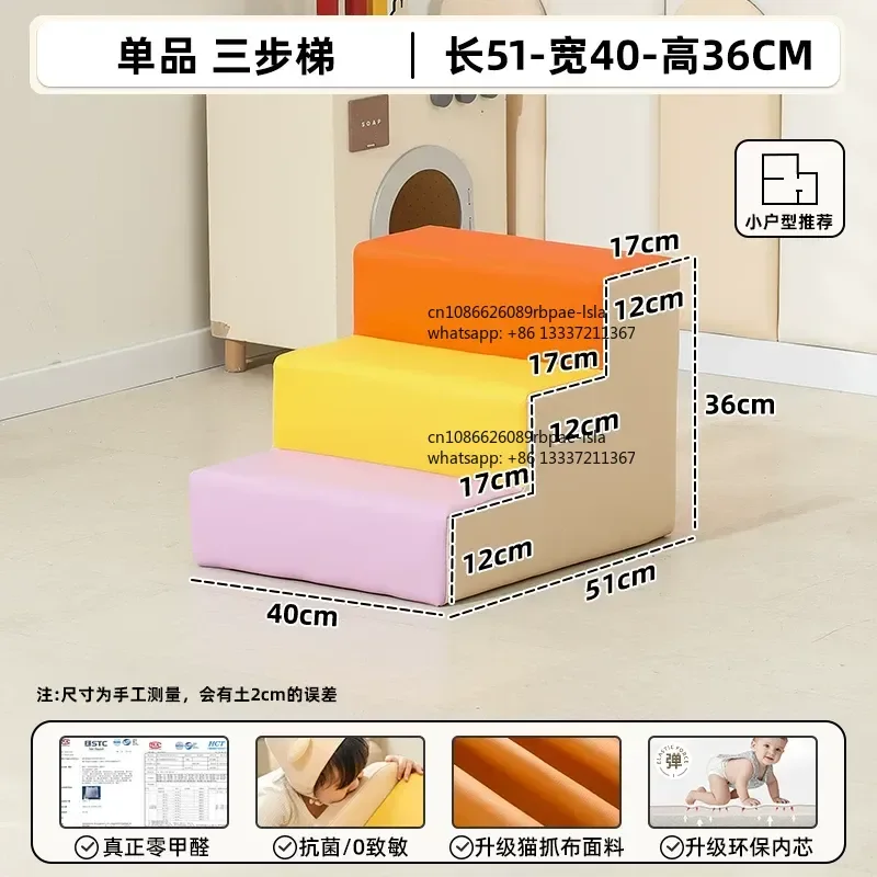 Early Education Center Software Combination Baby Soft Bag Ladder Climbing Children Soft Sliding Infant Sensory Integration
Early Education Center Software Combination Baby Soft Bag Ladder Climbing Children Soft Sliding Infant Sensory Integration