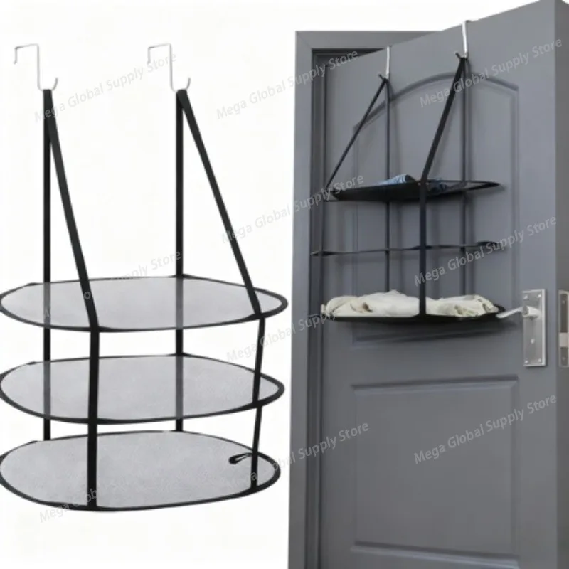 Polyester Clothesline Convenient Foldable Drying Net Three-layer Laundry Net Diagonal Hanging Clothes Drying Nets Behind Doors
Polyester Clothesline Convenient Foldable Drying Net Three-layer Laundry Net Diagonal Hanging Clothes Drying Nets Behind Doors