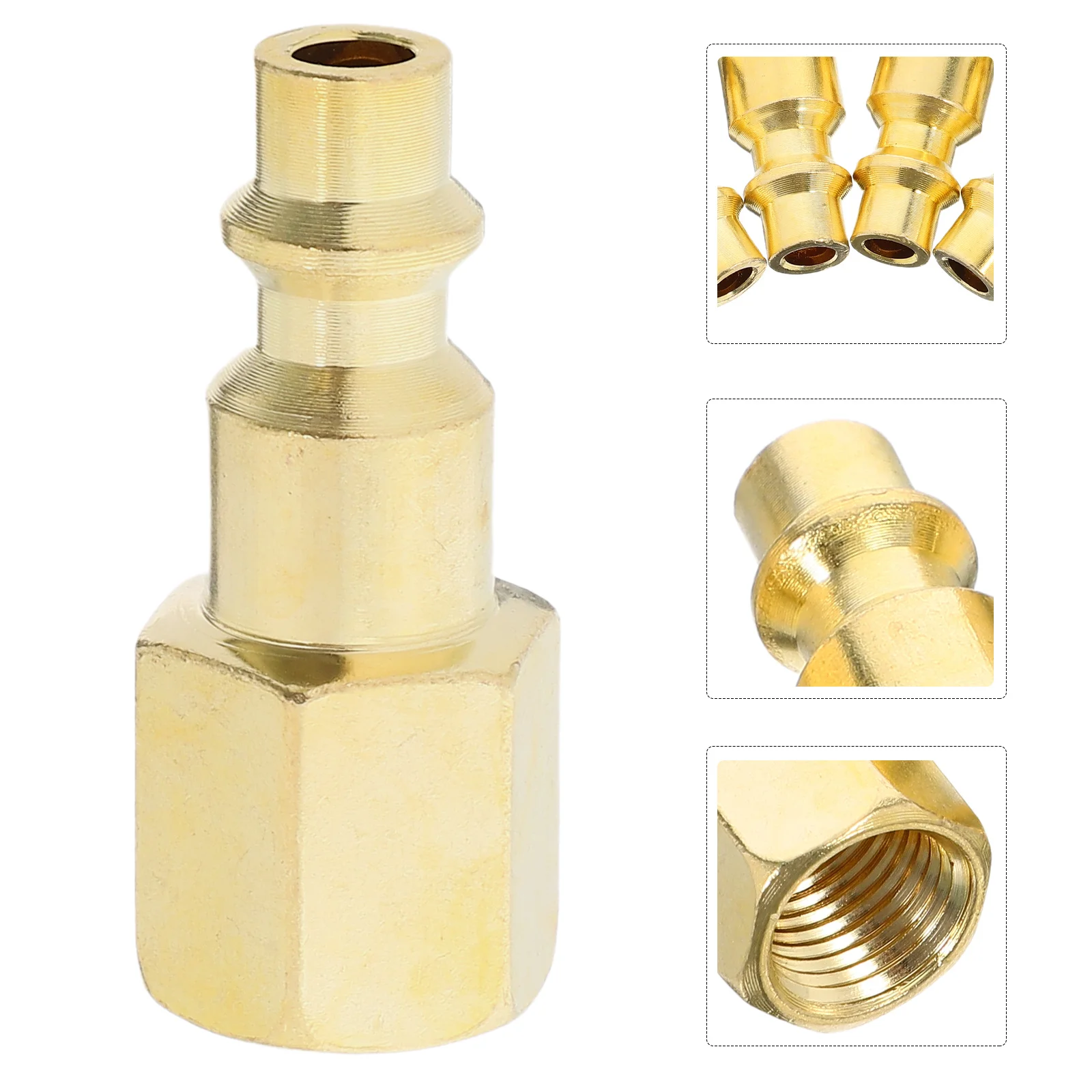 4pcs Pneumatic Connector Metal Air Quick Connect For Air Hose Adapter Hose Adapter Tube Fittings Compression Fittings
4pcs Pneumatic Connector Metal Air Quick Connect For Air Hose Adapter Hose Adapter Tube Fittings Compression Fittings