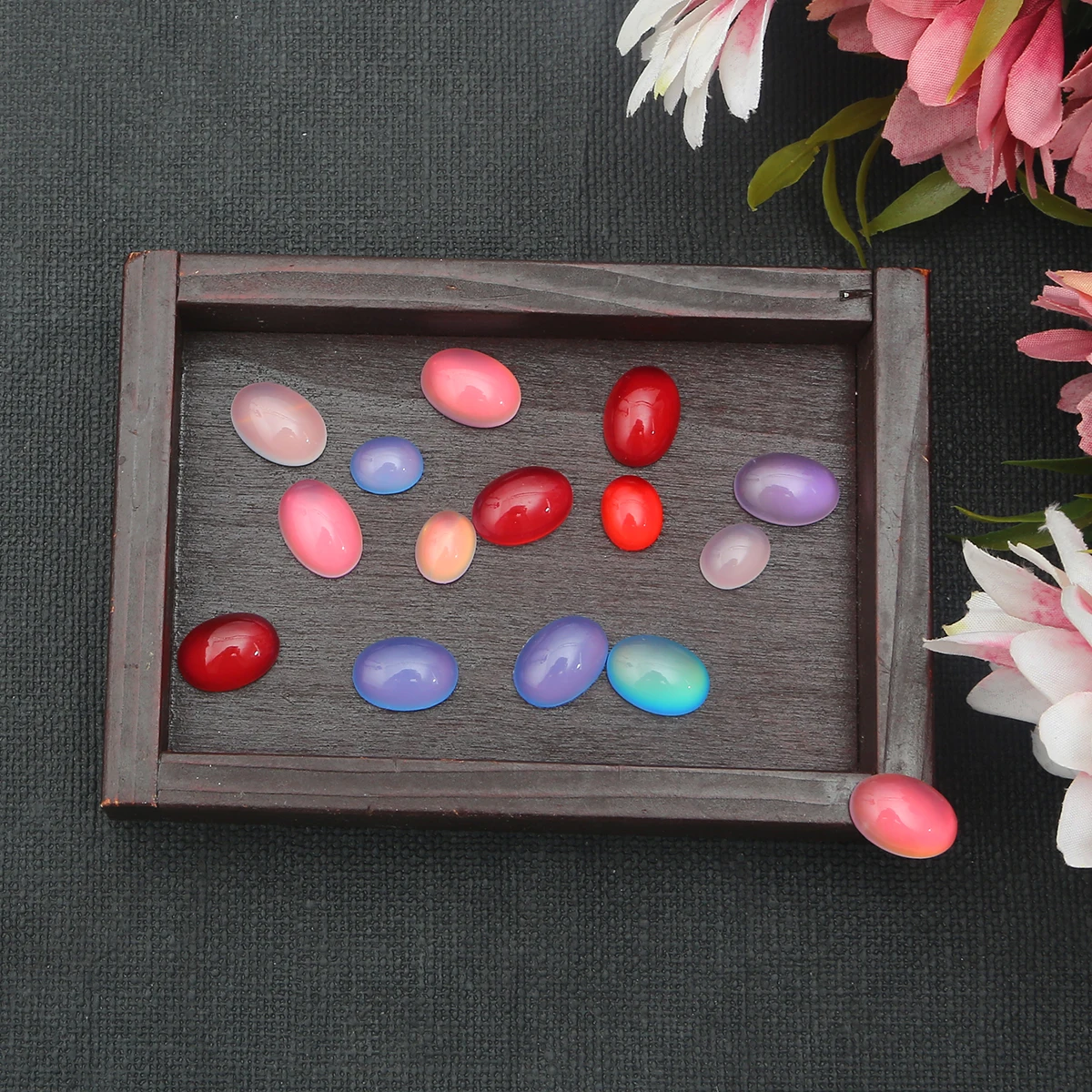 10Pcs/Bag 8x10/10x14mm Cats Eye Resin Colorful Oval Cabochons Flat Back Beads For Jewelry Making Craft DIY Ring Earring Supplies
10Pcs/Bag 8x10/10x14mm Cats Eye Resin Colorful Oval Cabochons Flat Back Beads For Jewelry Making Craft DIY Ring Earring Supplies