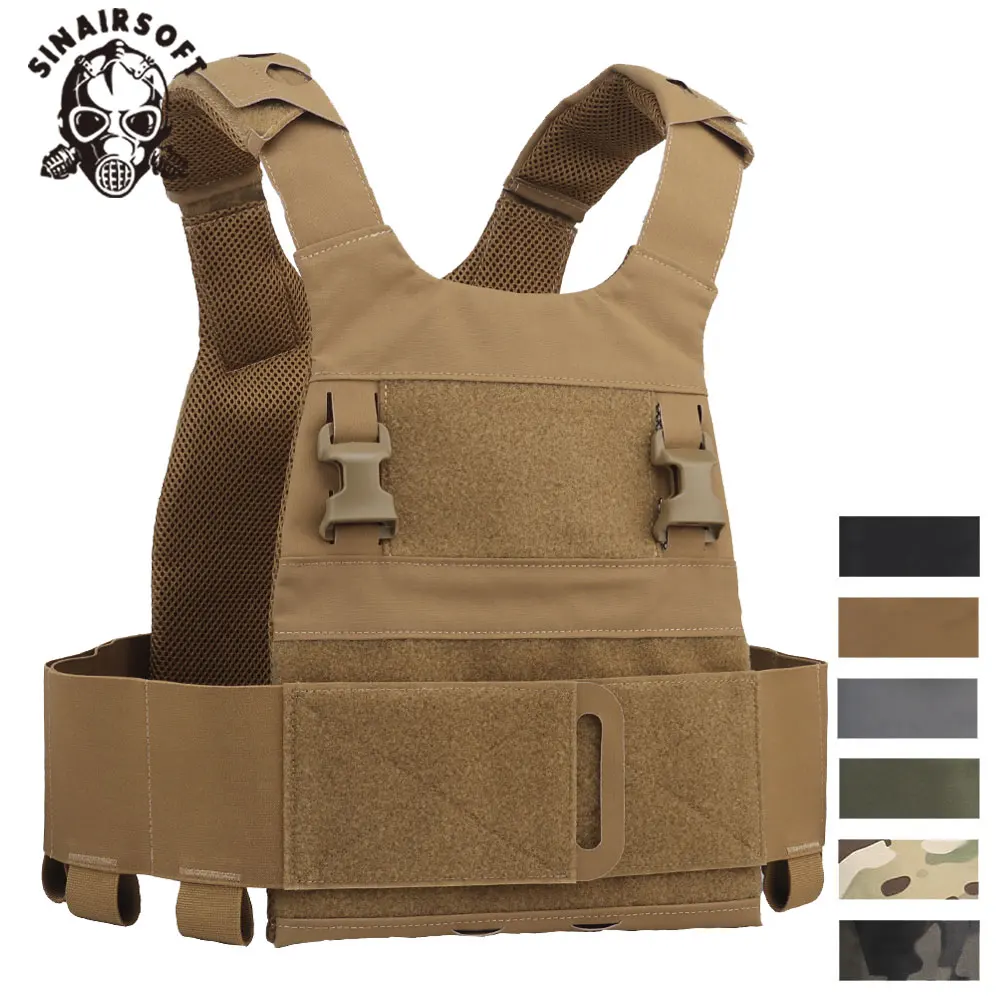 Tactical Ferro Style ITW Buckle Padded Shoulder Strap FCPC Low Profile Vest Plate Carrier Elastic Cummerbund Hunting Vest
Tactical Ferro Style ITW Buckle Padded Shoulder Strap FCPC Low Profile Vest Plate Carrier Elastic Cummerbund Hunting Vest