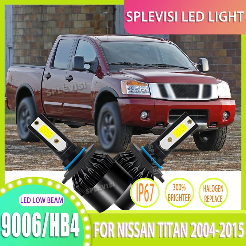 LED Headlight Low Beam Bulbs | 3-Year Warranty Included 12v 60W For Nissan Titan 2004 2005 2006 2007 2008 2009 2010 2011-2015
LED Headlight Low Beam Bulbs | 3-Year Warranty Included 12v 60W For Nissan Titan 2004 2005 2006 2007 2008 2009 2010 2011-2015