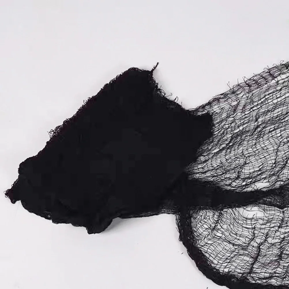 3Pcs Halloween Black Tattered Fabric Gauze Scary Party Decor Props Large Scary Drapes for Haunted House Indoor Outdoor Festival
3Pcs Halloween Black Tattered Fabric Gauze Scary Party Decor Props Large Scary Drapes for Haunted House Indoor Outdoor Festival