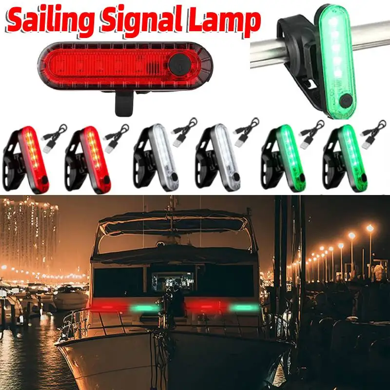 4/6Pcs LED Boat Navigation Light 4 Modes Sailing Signal Lamp USB Charging Marine Yacht Warning Light for Canoeing Paddle Board
4/6Pcs LED Boat Navigation Light 4 Modes Sailing Signal Lamp USB Charging Marine Yacht Warning Light for Canoeing Paddle Board