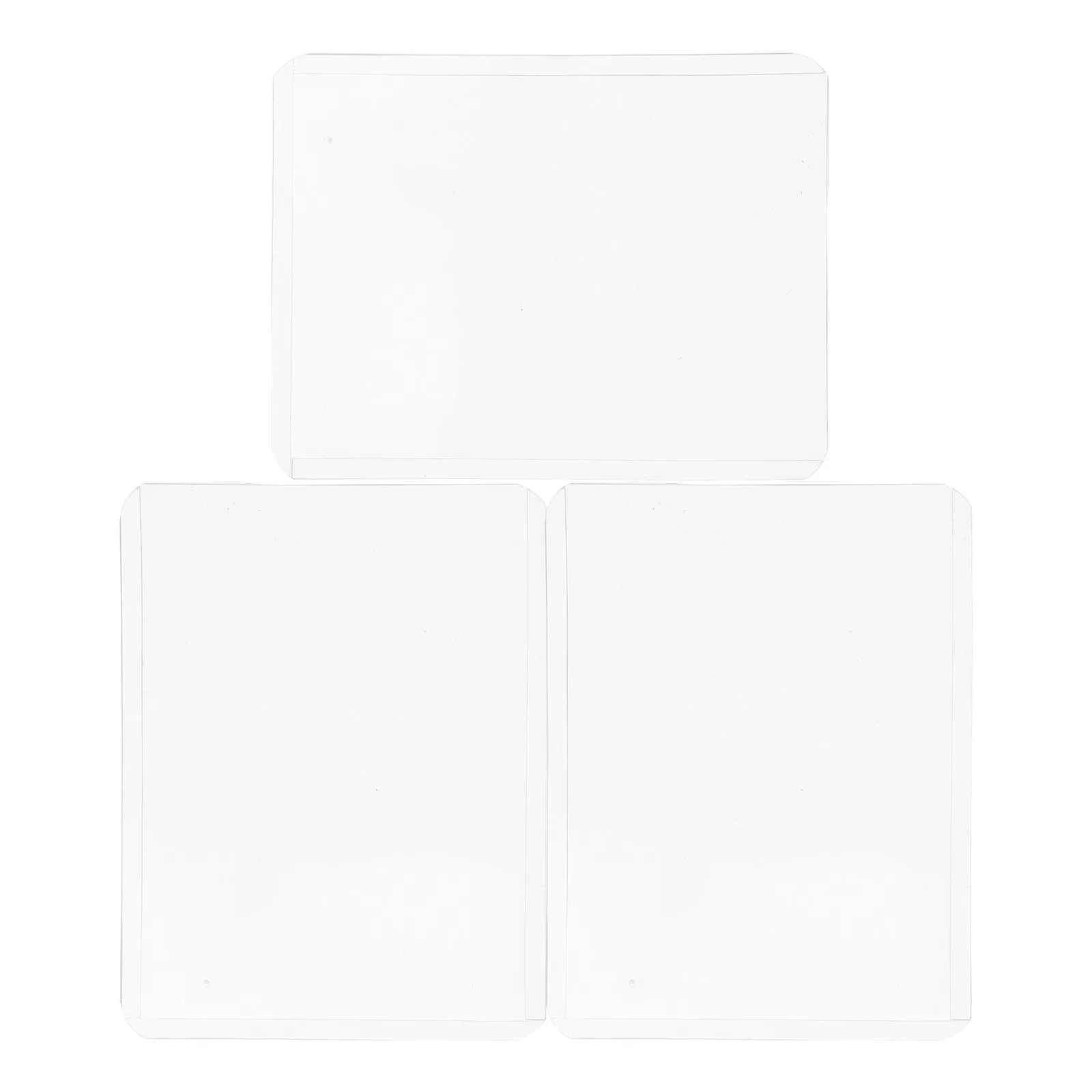 3Pcs Transparent Id Card Holder Sleeves High Transparency Plastic Credit Card Protectors for Office School Travel Student Badge
3Pcs Transparent Id Card Holder Sleeves High Transparency Plastic Credit Card Protectors for Office School Travel Student Badge