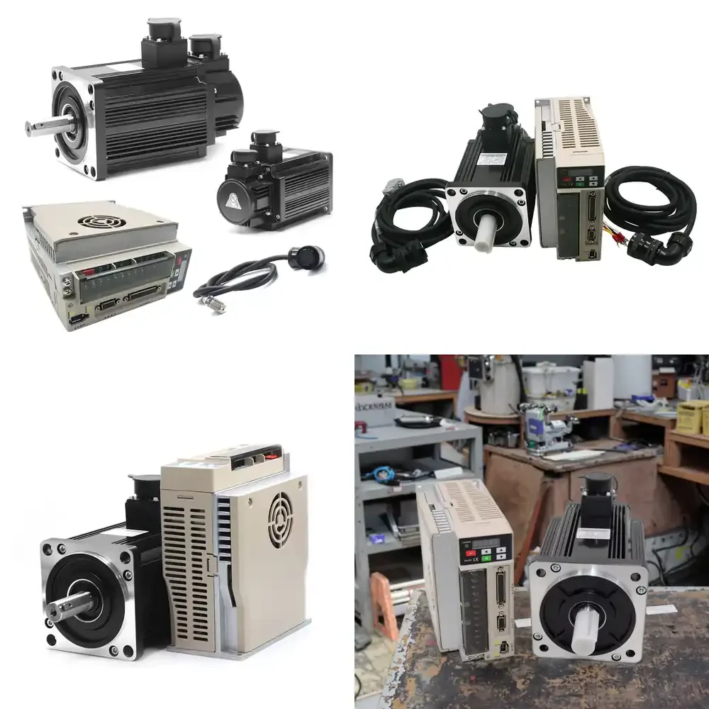 High Torque Precision 110mm NEMA42 AC Servo Motor and Driver for Siheng 3000Rpm 220V 1.5kW for CNC Router Engraver
High Torque Precision 110mm NEMA42 AC Servo Motor and Driver for Siheng 3000Rpm 220V 1.5kW for CNC Router Engraver
