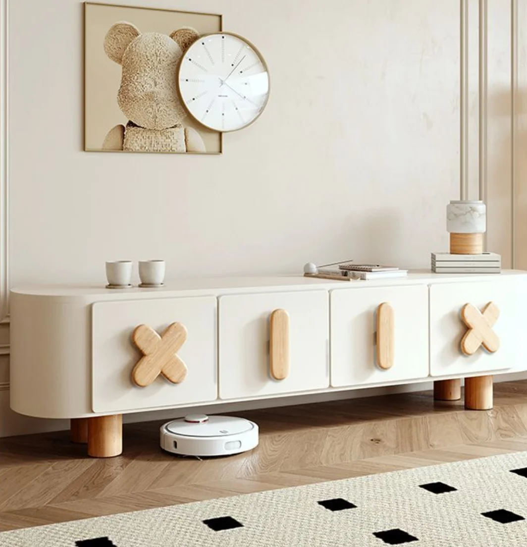 G# Solid Wood Multi-Functional TV Cabinet Coffee Table Combination Modern Design White Finish Friendly Living Room Cabinet
G# Solid Wood Multi-Functional TV Cabinet Coffee Table Combination Modern Design White Finish Friendly Living Room Cabinet