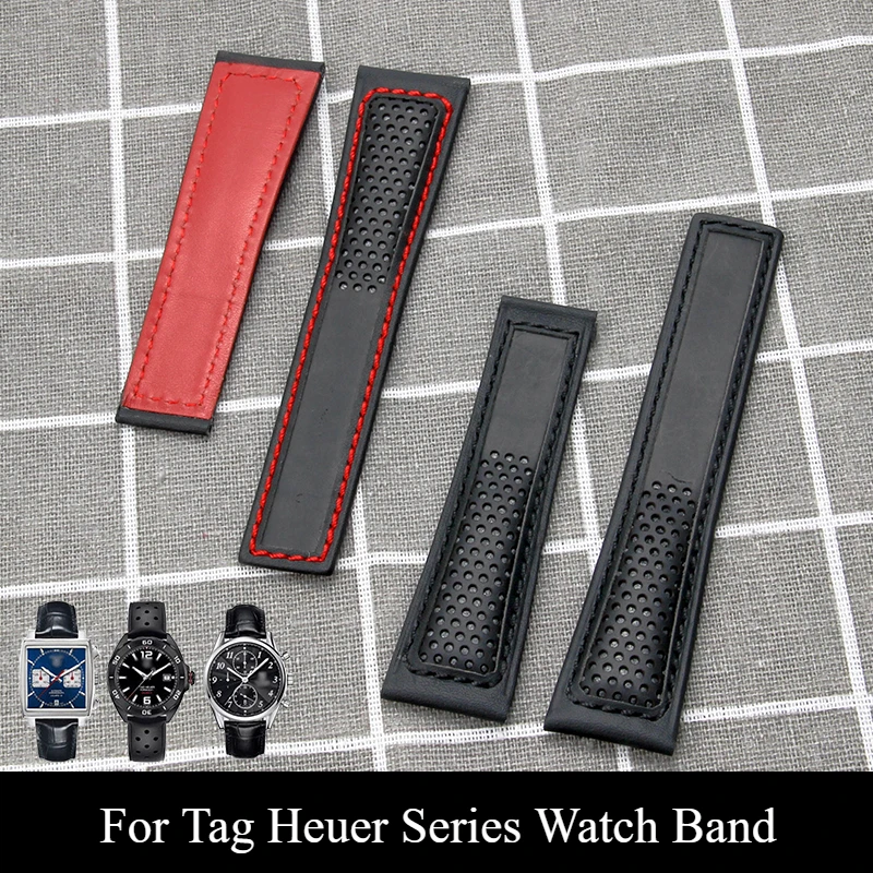 Men‘s Lightweight Breathable Watch Strap 22mm Black for Tag Heuer Series Premium Quality Soft Genuine Cow Leather Watchbands
Men‘s Lightweight Breathable Watch Strap 22mm Black for Tag Heuer Series Premium Quality Soft Genuine Cow Leather Watchbands