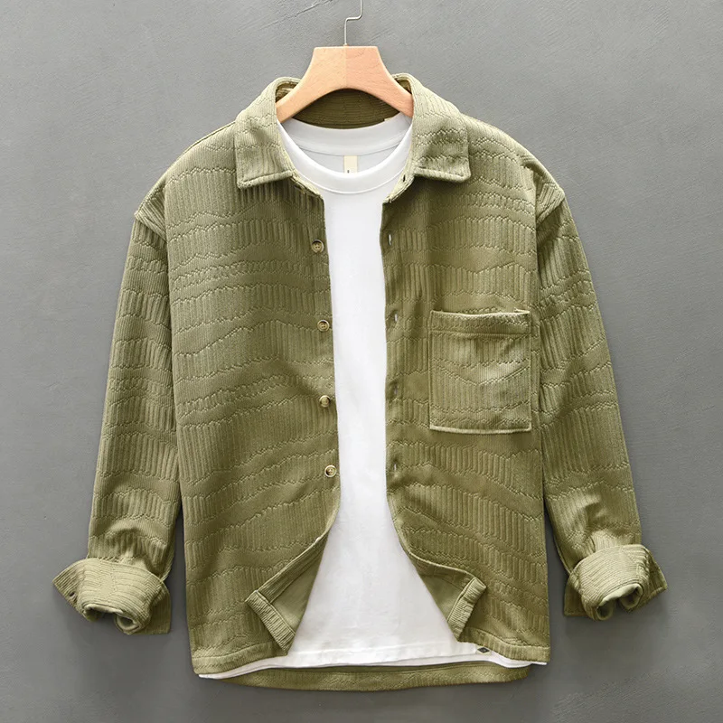 Z255 Men's Autumn Retro Collar Casual Long Sleeve Shirt Handsome Youth Cityboys Male Shirts Coats Drop Shoulder Oversize Loose
Z255 Men's Autumn Retro Collar Casual Long Sleeve Shirt Handsome Youth Cityboys Male Shirts Coats Drop Shoulder Oversize Loose