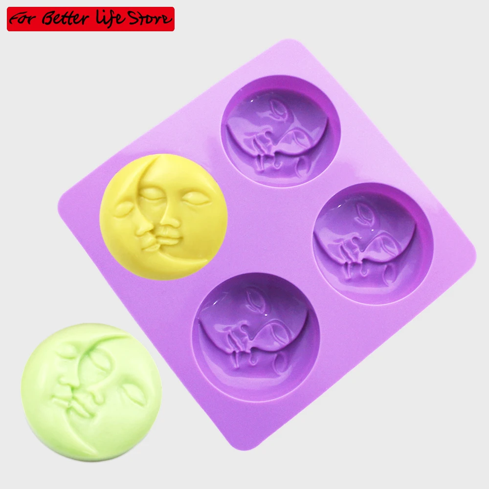 1PC Circular double sided face chocolate mold handmade candle making pastries, desserts, creative cake decoration, baking tools
1PC Circular double sided face chocolate mold handmade candle making pastries, desserts, creative cake decoration, baking tools