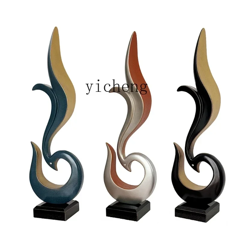 entrance decoration ornament high-end sense simple light luxury living room abstract art sculpture
entrance decoration ornament high-end sense simple light luxury living room abstract art sculpture