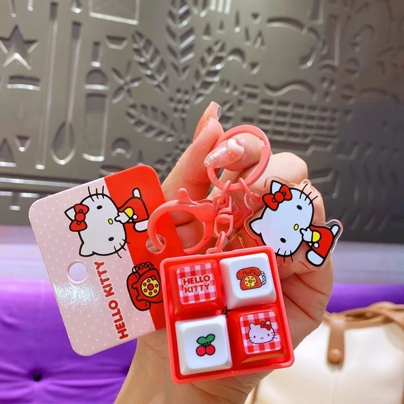 Брелок Sanrio Hello Kitty с голосовой кнопкой, игрушка-антистресс в виде клавиши Kt Cat, милая кнопка-сквиши для клавиатуры, декор для стола, подарки на день рождения
Брелок Sanrio Hello Kitty с голосовой кнопкой, игрушка-антистресс в виде клавиши Kt Cat, милая кнопка-сквиши для клавиатуры, декор для стола, подарки на день рождения