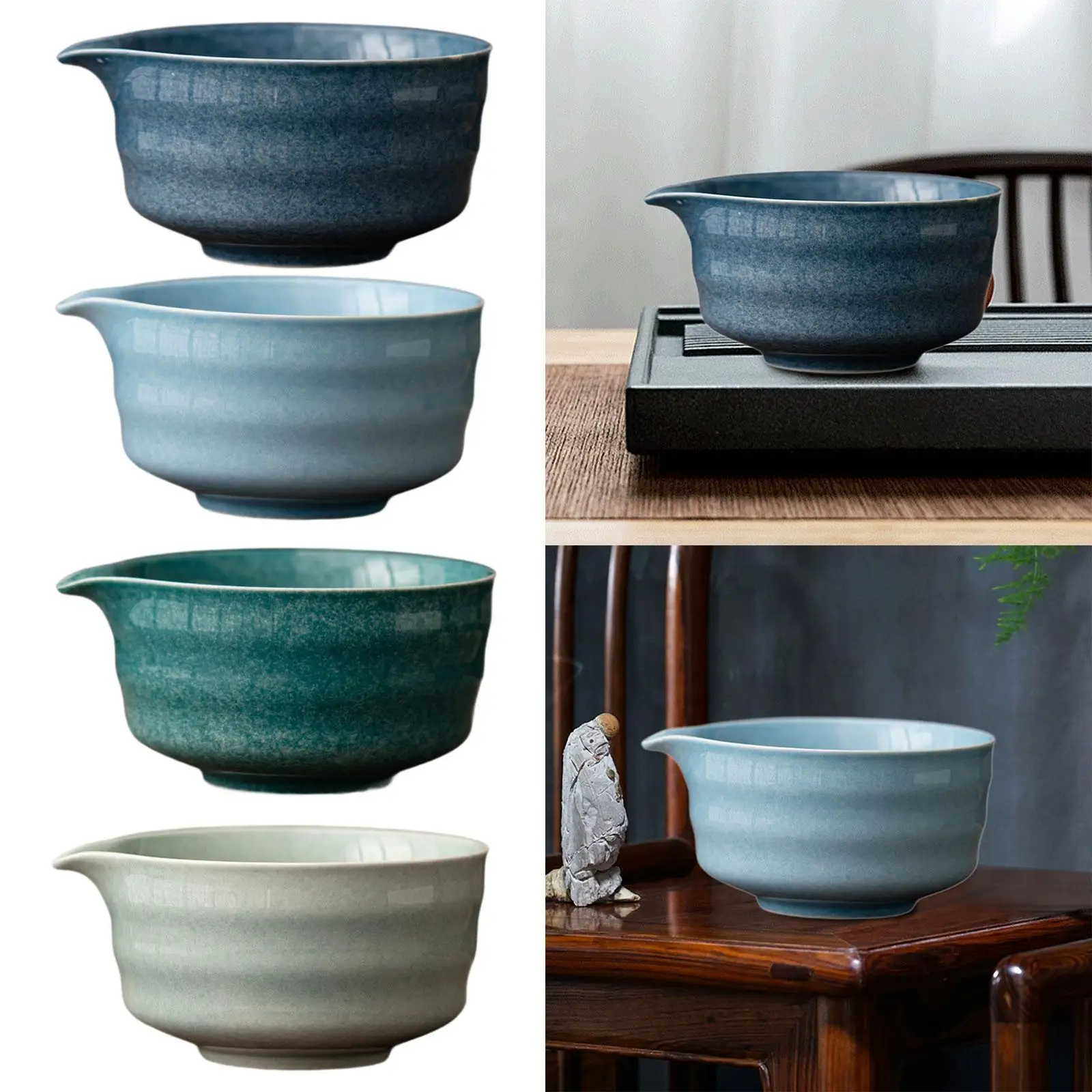 Ceramic Matcha Bowl Porcelain Tea Bowl Easy to Clean Creative Matcha Mixing Bowl with Pouring Spout for Desktop Home Decor
Ceramic Matcha Bowl Porcelain Tea Bowl Easy to Clean Creative Matcha Mixing Bowl with Pouring Spout for Desktop Home Decor