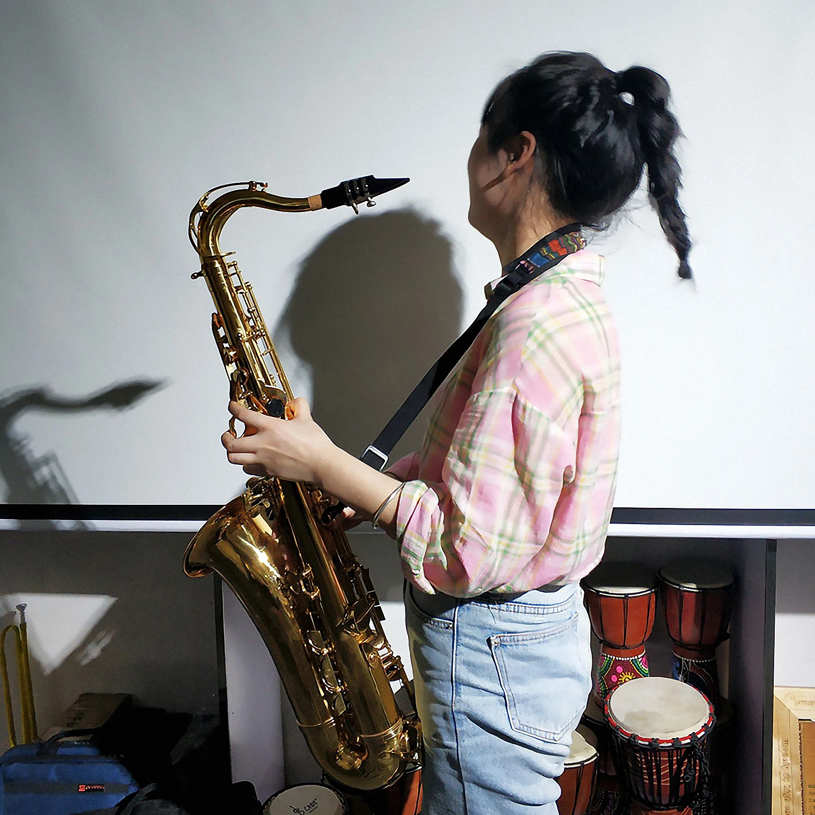Saxophone Shoulder Strap Adjustable Length Comfortable Vintage Harness Musical Instrument Accessories Belt High Quality
Saxophone Shoulder Strap Adjustable Length Comfortable Vintage Harness Musical Instrument Accessories Belt High Quality
