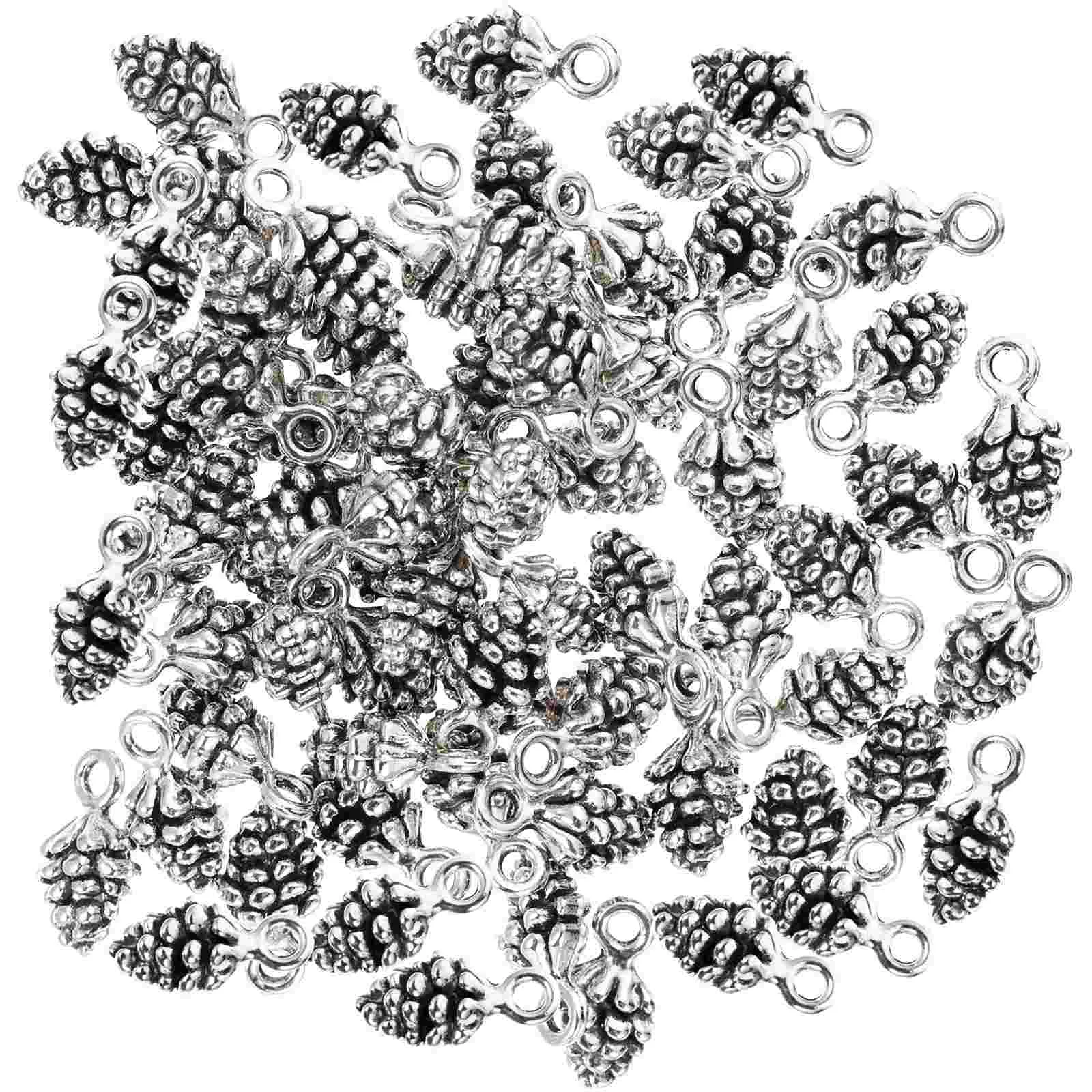 60 Pcs Pendant 3d Pine Cone Charms Jewelry Decors Necklace Brass Pendants Decoration Alloy
60 Pcs Pendant 3d Pine Cone Charms Jewelry Decors Necklace Brass Pendants Decoration Alloy