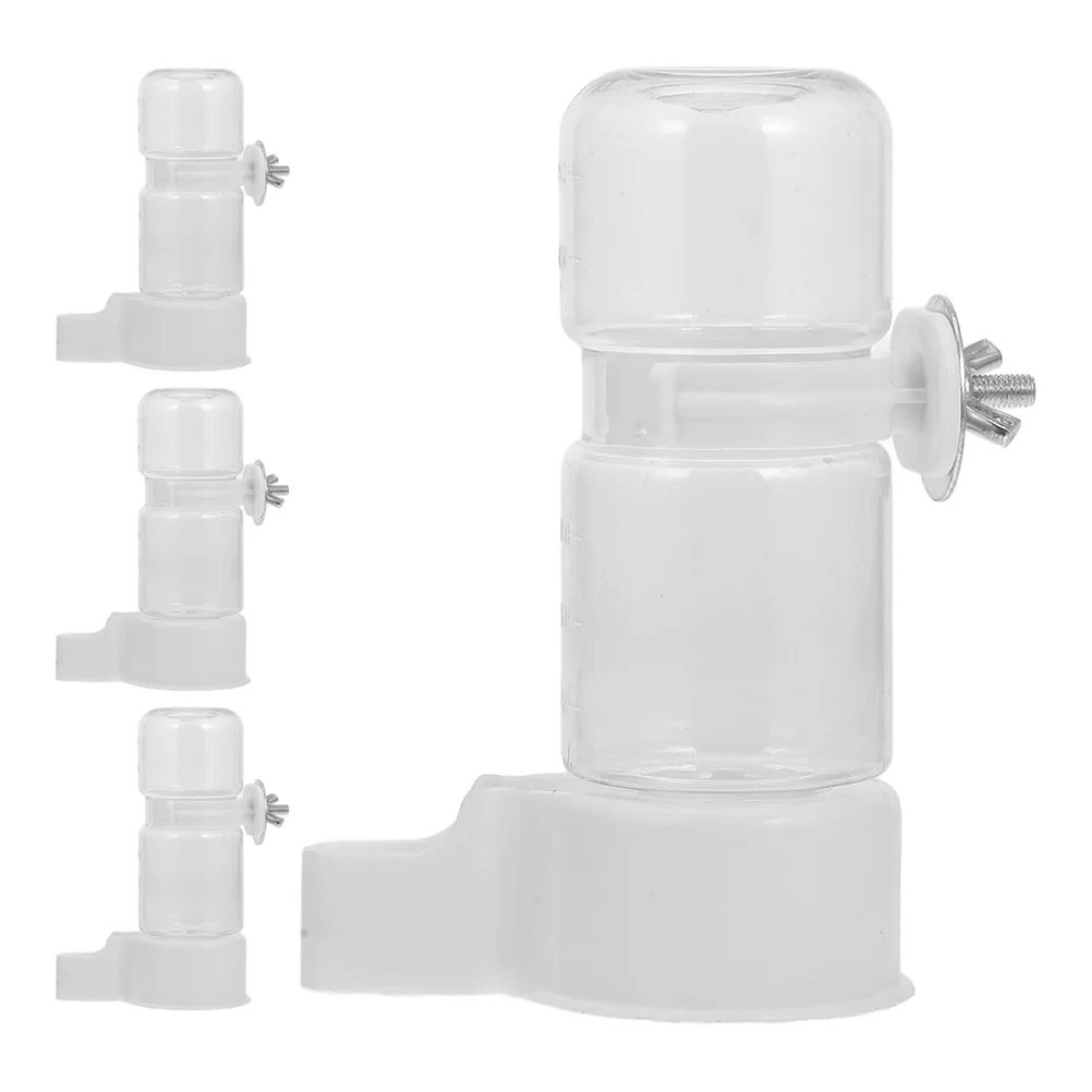 4Pcs Parrot Water Dispenser Automatic Bird Waterer for Flow Drinkers Ideal for Parakeet Budgie Cockatiel Pet
4Pcs Parrot Water Dispenser Automatic Bird Waterer for Flow Drinkers Ideal for Parakeet Budgie Cockatiel Pet