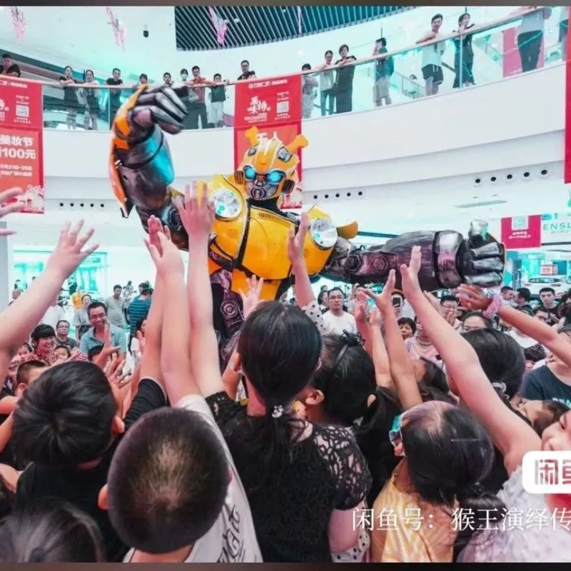 Transfor Mers Bumble Bee Anime Human Size Easy Wearing Movie Cosplay Re Dino Adult Robot Costume Wearable Robot Cosplay Prop
Transfor Mers Bumble Bee Anime Human Size Easy Wearing Movie Cosplay Re Dino Adult Robot Costume Wearable Robot Cosplay Prop