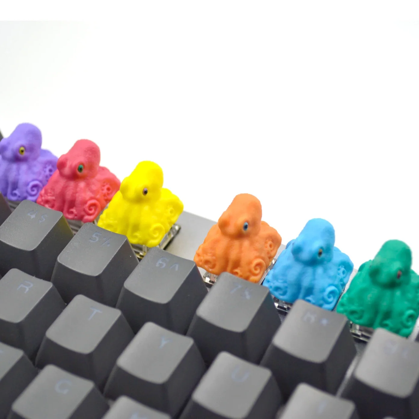 Octopus Keycap Cross Shaft Customized Mechanical Keyboard Resin PersonalizedCute Wind
Octopus Keycap Cross Shaft Customized Mechanical Keyboard Resin PersonalizedCute Wind