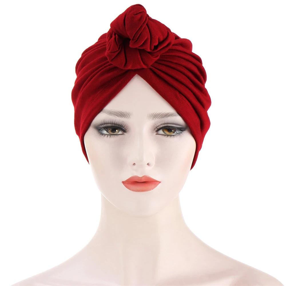 Indian Turban Women Muslim Inner Hijab Bonnet Hat Chemo Cap Cancer Hat Knot African Headscarf Wrap Hair Loss Hats Turbante Mujer
Indian Turban Women Muslim Inner Hijab Bonnet Hat Chemo Cap Cancer Hat Knot African Headscarf Wrap Hair Loss Hats Turbante Mujer