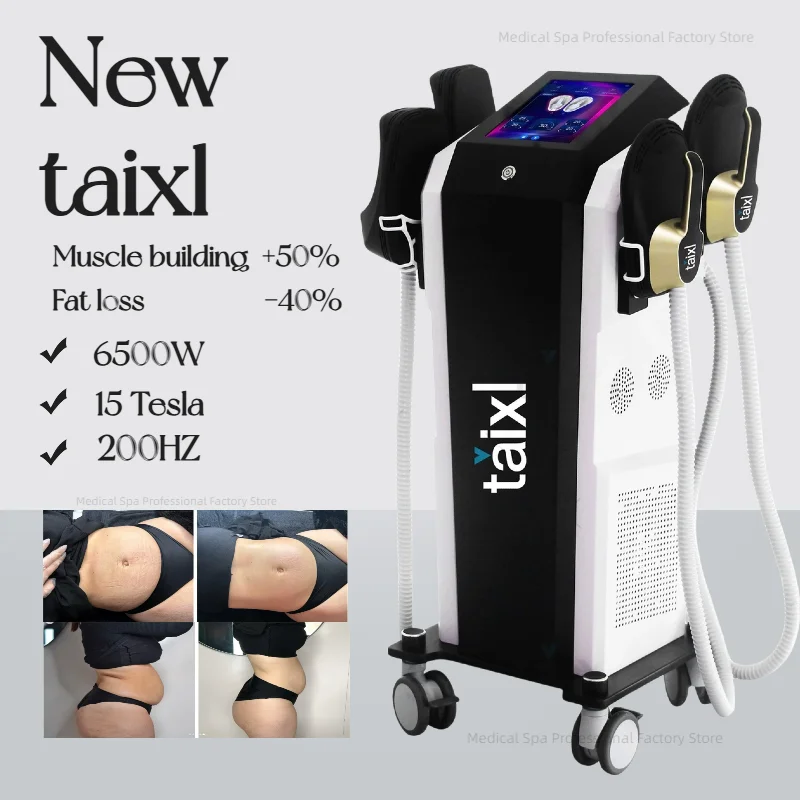 Professional EMSzero NEO 6500W RF Machine Hi-EMT Body Sculpting Fat Burning EMS Body Slimming Beauty Equipment
Professional EMSzero NEO 6500W RF Machine Hi-EMT Body Sculpting Fat Burning EMS Body Slimming Beauty Equipment