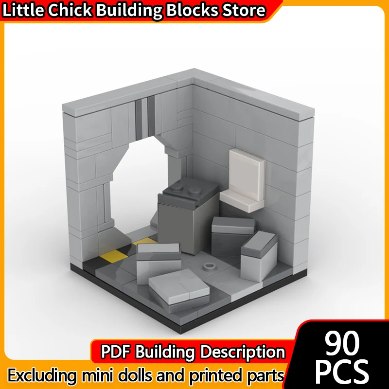 Модель City Street View MOC, строительные кирпичи, подъемник мощности, диорама, модульная технология, детские праздничные подарки, сборка игрушек, костюм
Модель City Street View MOC, строительные кирпичи, подъемник мощности, диорама, модульная технология, детские праздничные подарки, сборка игрушек, костюм