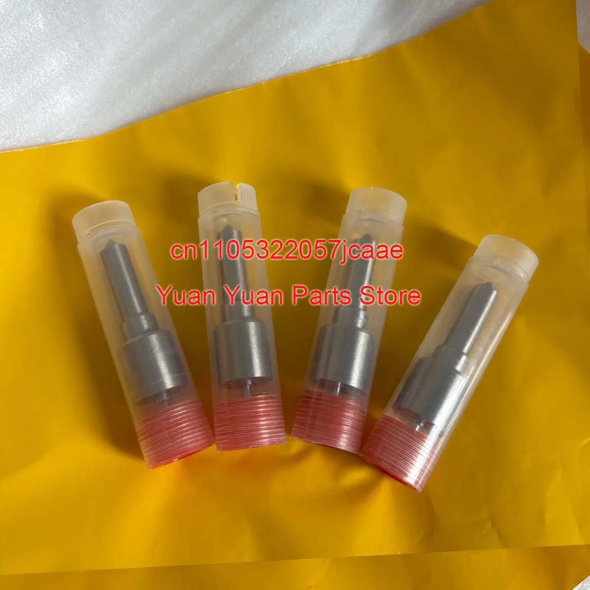 4Pcs Diesel Fuel Injector Nozzle DLLA145PN346 for Komatsu S4D95LE Heavy Duty Truck Replacement Part 6205-11-3200
4Pcs Diesel Fuel Injector Nozzle DLLA145PN346 for Komatsu S4D95LE Heavy Duty Truck Replacement Part 6205-11-3200