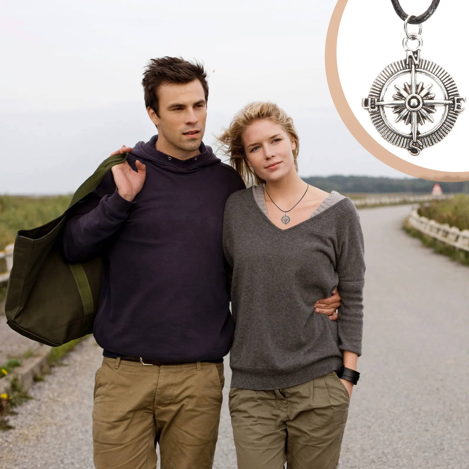 Компас-кулон для мужчин, персонализированный ретро-подвес из сплава, цепочка на ключицу, модное украшение на шею, подарок на день рождения или Рождество
Компас-кулон для мужчин, персонализированный ретро-подвес из сплава, цепочка на ключицу, модное украшение на шею, подарок на день рождения или Рождество