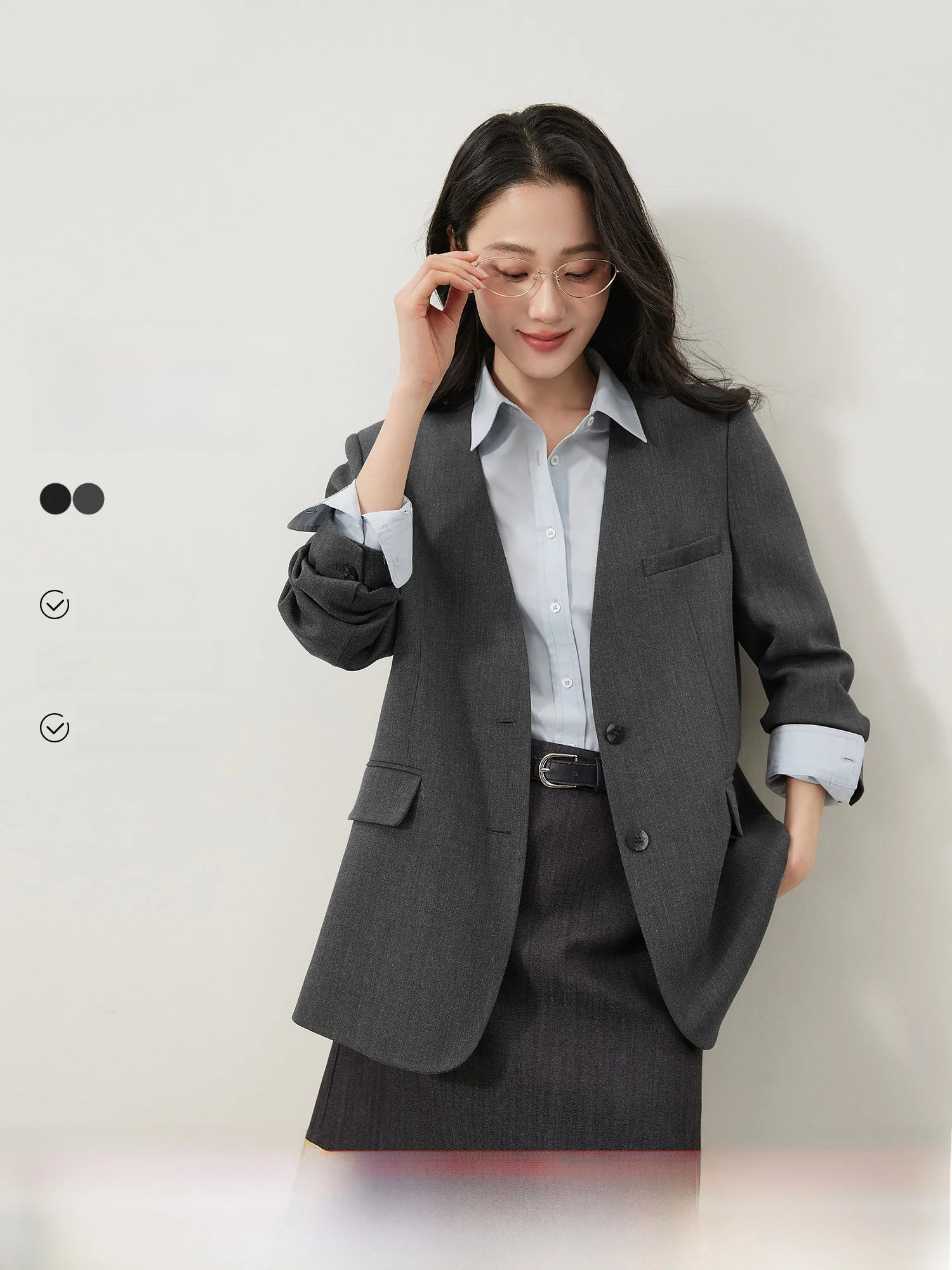 Comfortable Spring Light lect Power 26 Early Spring Wide oulder Silhouette Simple V-ne Women's Long Coat Jaet
Comfortable Spring Light lect Power 26 Early Spring Wide oulder Silhouette Simple V-ne Women's Long Coat Jaet