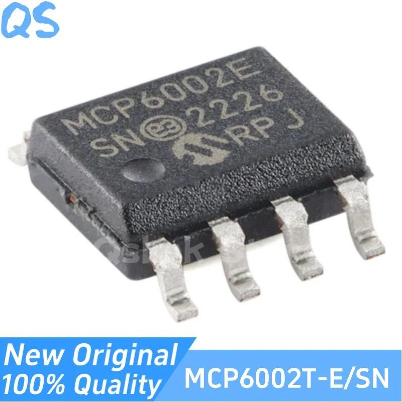 New Original MCP6002T-E/SN MCP6002E SOIC-8 Low power operational amplifier chip
New Original MCP6002T-E/SN MCP6002E SOIC-8 Low power operational amplifier chip