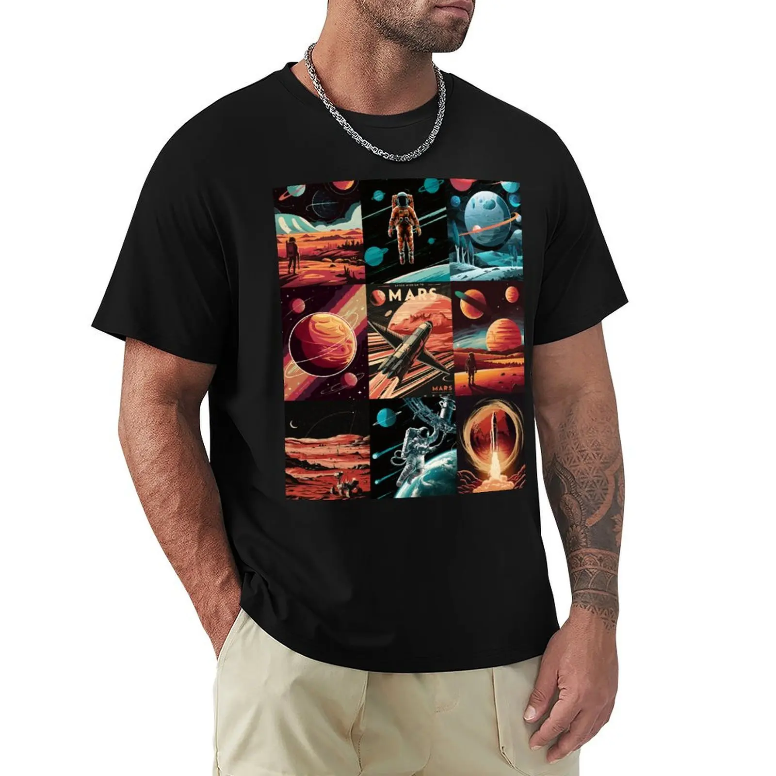 Mars Exploration T-Shirt Work Wear Simple Tee Shirt
Mars Exploration T-Shirt Work Wear Simple Tee Shirt