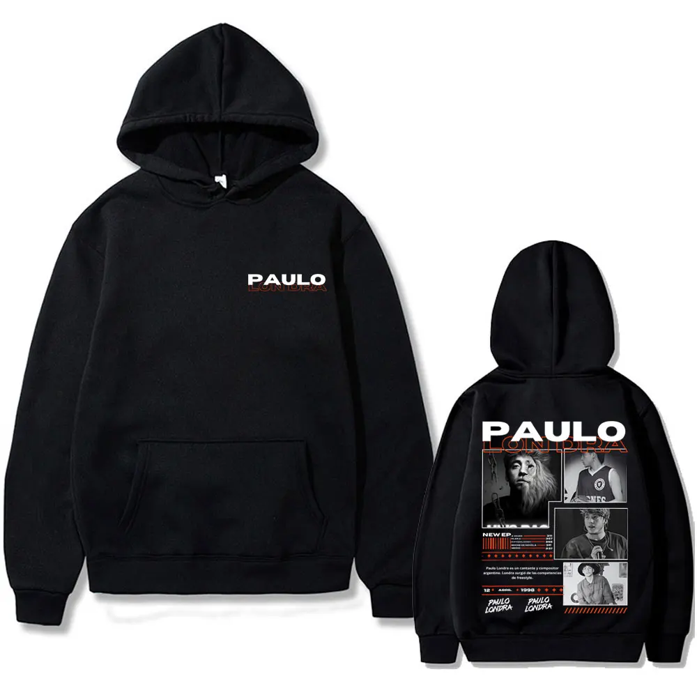Rapper Paulo Londra Graphic Hoodies Men Women Hip Hop Fashion Oversized Pullovers Men's Casual Cotton Vintage Hooded Sweatshirts
Rapper Paulo Londra Graphic Hoodies Men Women Hip Hop Fashion Oversized Pullovers Men's Casual Cotton Vintage Hooded Sweatshirts