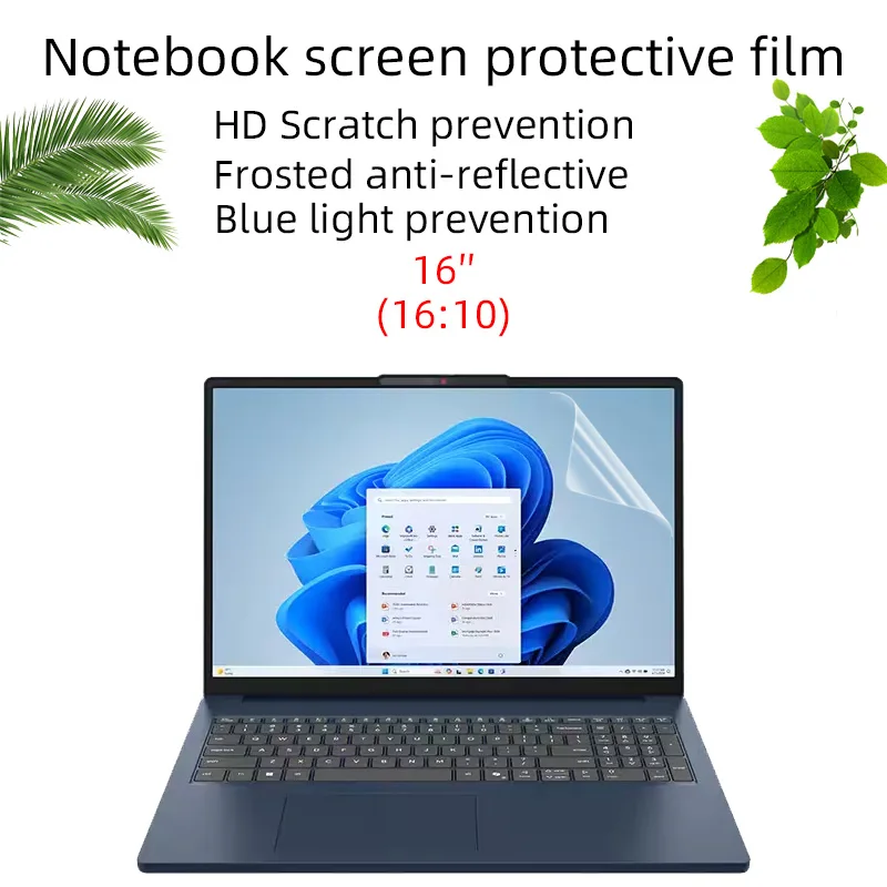 Screen protection film suitable for Lenovo IdeaPad Slim 3i Gen10 16" 16AHP10 16IRH10 notebook computer
Screen protection film suitable for Lenovo IdeaPad Slim 3i Gen10 16" 16AHP10 16IRH10 notebook computer