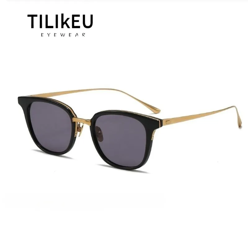 New Popular Retro Polarized Sunglasses Men and Women Designer Plate Titanium Eyeglasses Frame UV400 Summer Sun Travel Sunglasses
New Popular Retro Polarized Sunglasses Men and Women Designer Plate Titanium Eyeglasses Frame UV400 Summer Sun Travel Sunglasses