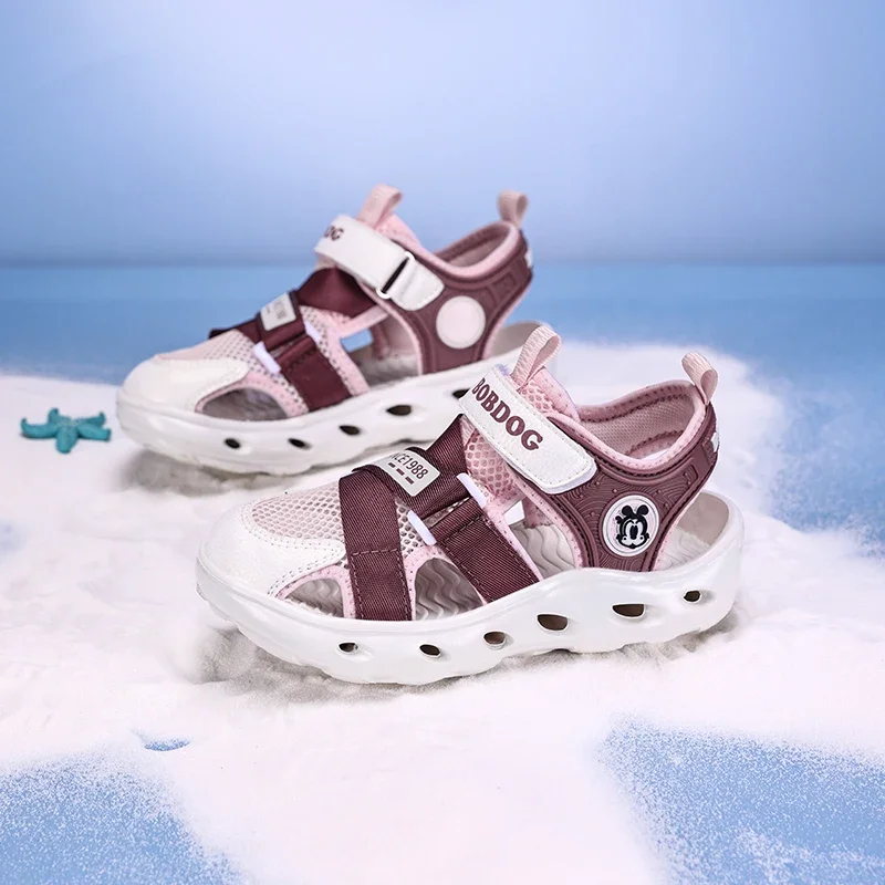 Children's Sports Sandals 2025 Summer New Lightweight Soft Sole Girls' Casual Beach Shoes Anti-collision Boys' Sports Sandals
Children's Sports Sandals 2025 Summer New Lightweight Soft Sole Girls' Casual Beach Shoes Anti-collision Boys' Sports Sandals