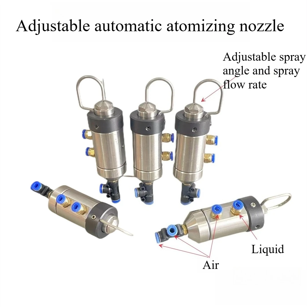 SS Impact Type Air Atomizing Nozzles For Coal Washing Plant Adjustable Angle Automatic Spray Humidification Dust Suppression
SS Impact Type Air Atomizing Nozzles For Coal Washing Plant Adjustable Angle Automatic Spray Humidification Dust Suppression
