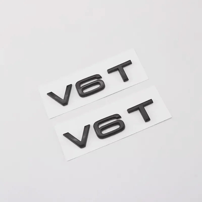 Hub Caps 3d ABS Chrome Black V6T Logo Number Letters Car Fender V6 T Emblem Badge Decal For Audi A6 C7 A4 4 S4 V6T Sticker Acces
Hub Caps 3d ABS Chrome Black V6T Logo Number Letters Car Fender V6 T Emblem Badge Decal For Audi A6 C7 A4 4 S4 V6T Sticker Acces