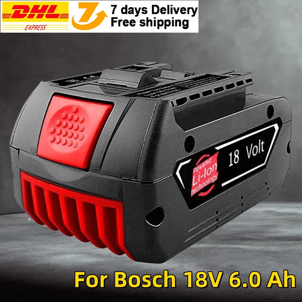 Suitable for Bosch 18V 6.0 Ah 6000mAh rechargeable lithium-ion battery BAT609 BAT609G BAT618G BAT614
Suitable for Bosch 18V 6.0 Ah 6000mAh rechargeable lithium-ion battery BAT609 BAT609G BAT618G BAT614