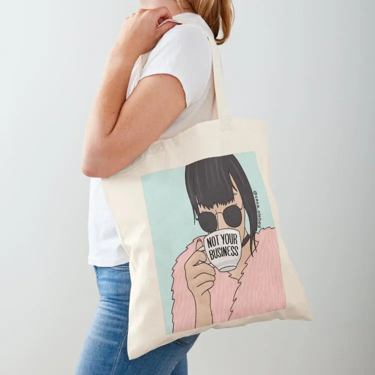 Not your business by Sasa Elebea Tote Bag supermarket folding bag custom tote bag tote canvas reusable grocery bags
Not your business by Sasa Elebea Tote Bag supermarket folding bag custom tote bag tote canvas reusable grocery bags