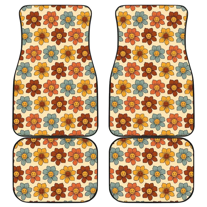 Flower Power Car Floor Mats, Hippie Car Mat, Car Accessories For Women, Stoner Gifts, Retro Car Accessories, Interior Car Decor,
Flower Power Car Floor Mats, Hippie Car Mat, Car Accessories For Women, Stoner Gifts, Retro Car Accessories, Interior Car Decor,