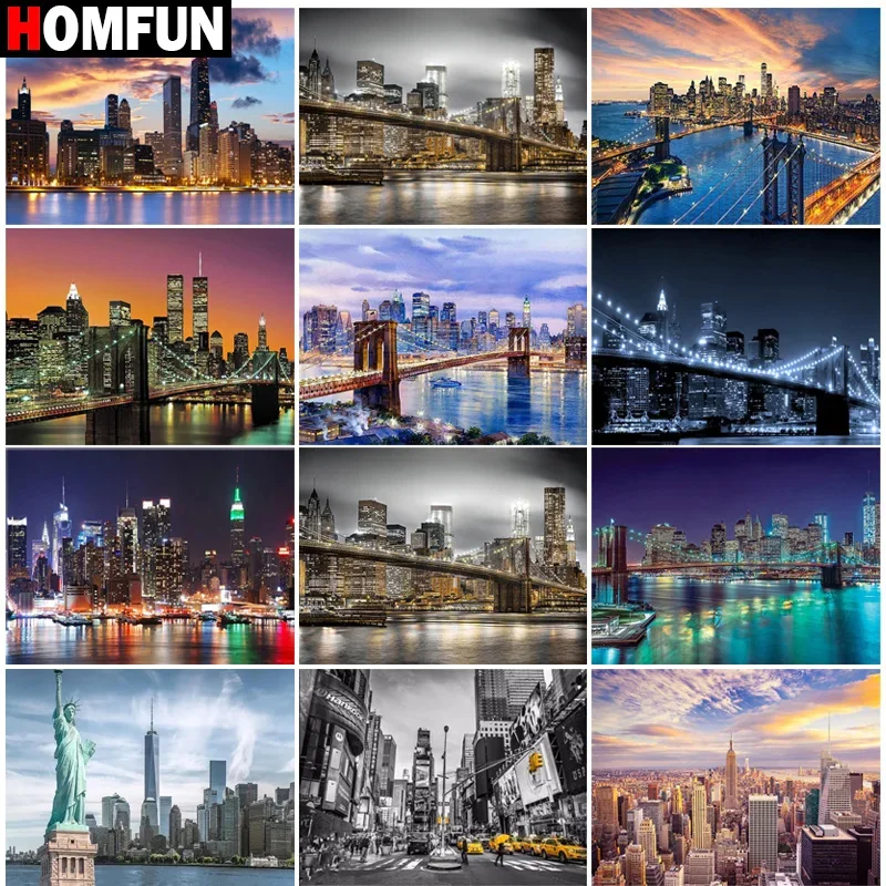 Алмазная живопись HOMFUN «Город светящийся», алмазная 5D Вышивка из смолы, «сделай сам», ручная работа, вышивка крестиком, подарок
Алмазная живопись HOMFUN «Город светящийся», алмазная 5D Вышивка из смолы, «сделай сам», ручная работа, вышивка крестиком, подарок