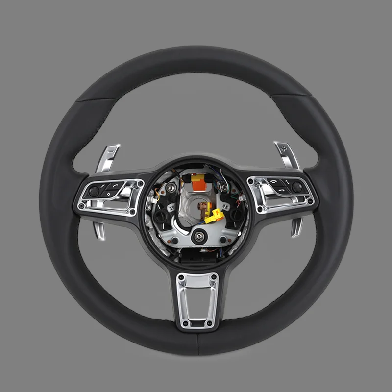 Upgrade Volant Leather Steering Wheel for Porsche Cayenne 958 911 GT3 GT4 911.2 Carrera 997 Panamera 970 Taycan Cayman 987 991
Upgrade Volant Leather Steering Wheel for Porsche Cayenne 958 911 GT3 GT4 911.2 Carrera 997 Panamera 970 Taycan Cayman 987 991