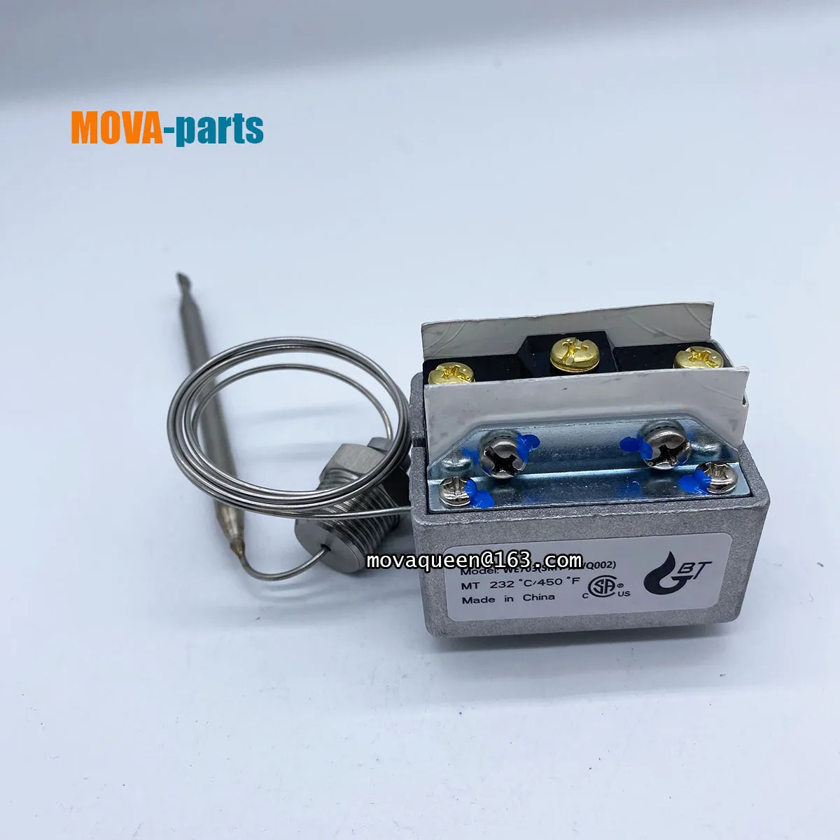 Fryer Parts Temperature Limiter Switch 232℃ 450℉ 3/8" NPT 1177 Thermostat For Frymaster Fryer Replacement
Fryer Parts Temperature Limiter Switch 232℃ 450℉ 3/8" NPT 1177 Thermostat For Frymaster Fryer Replacement
