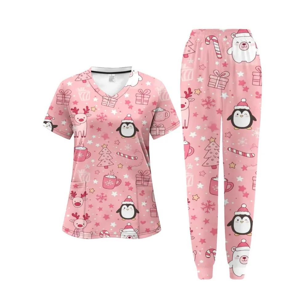 Женский набор скрабов, модная удобная повседневная футболка с 3D узором и короткими рукавами для медсестры, летний женский набор скрабов для стоматолога
Женский набор скрабов, модная удобная повседневная футболка с 3D узором и короткими рукавами для медсестры, летний женский набор скрабов для стоматолога